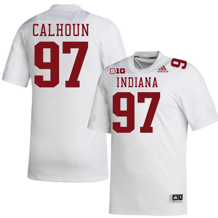 Keishaun Calhoun Indiana Jerssey,Indiana University Hooisers Football Jersey,Uniforms-White